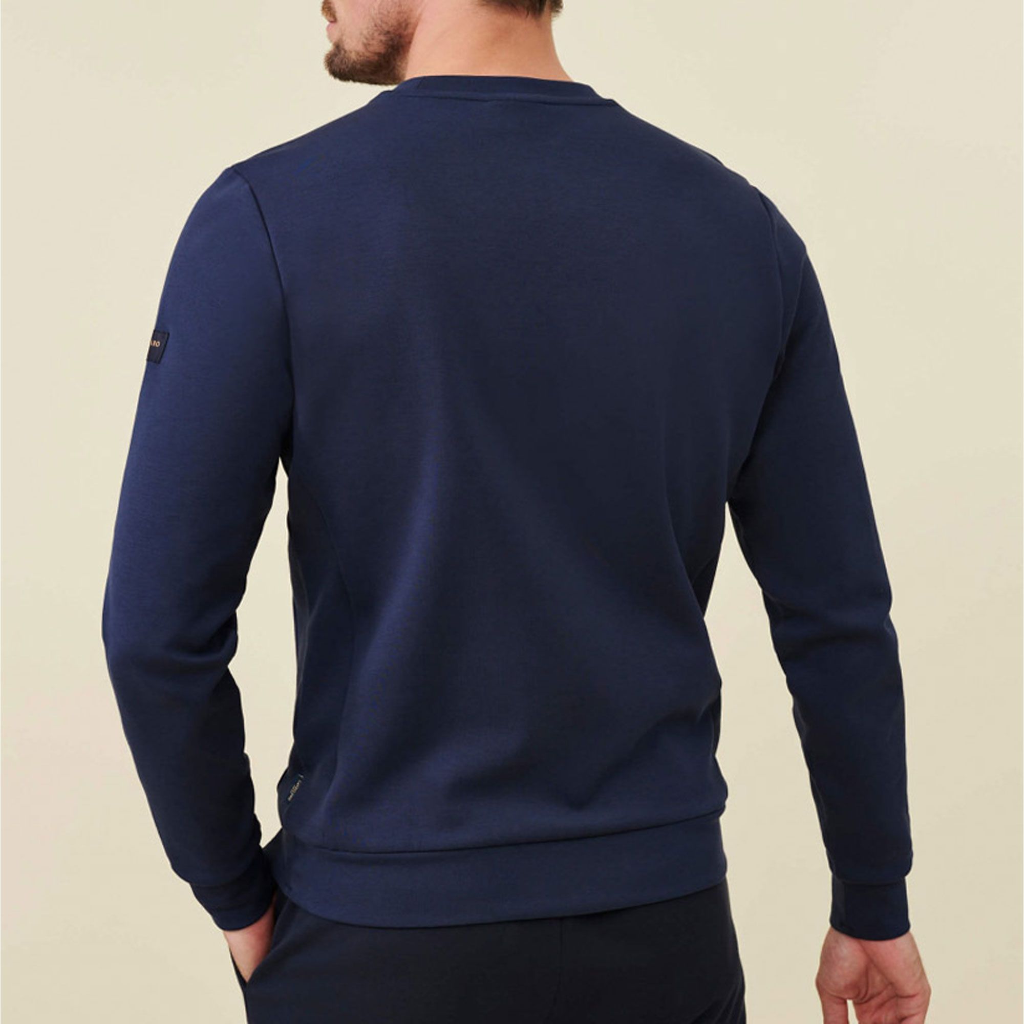 Cavallaro Napoli Leccone Crew Neck Sweater Men | Plutosport